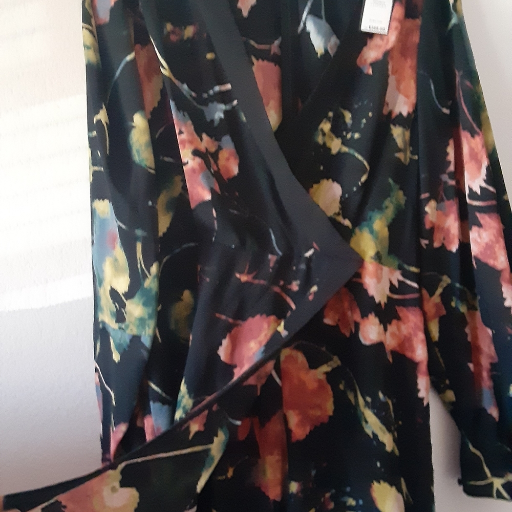 Bcbg Flowered Romper Multi Colored - image 2